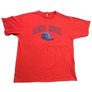 Boston Red Sox Genuine Merchandise T Shirt Mens XL Red MLB Baseball Fan Tee